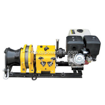 Direct driven gas powered winches